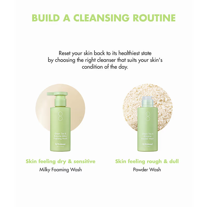 By Wishtrend Green Tea & Enzyme Powder Wash 110g