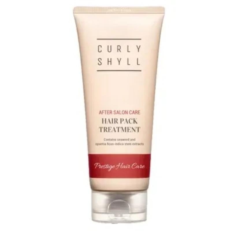 Curlyshyll After Salon Care Hair Pack, 100 ml | Deep Repair Hair Mask for Damaged & Treated Hair | Smoothens, Strengthens & Adds Shine | Korean Hair Care Treatment