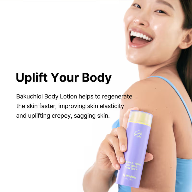 By Wishtrend Vitamin A-Mazing Bakuchiol Body Lotion (150g)