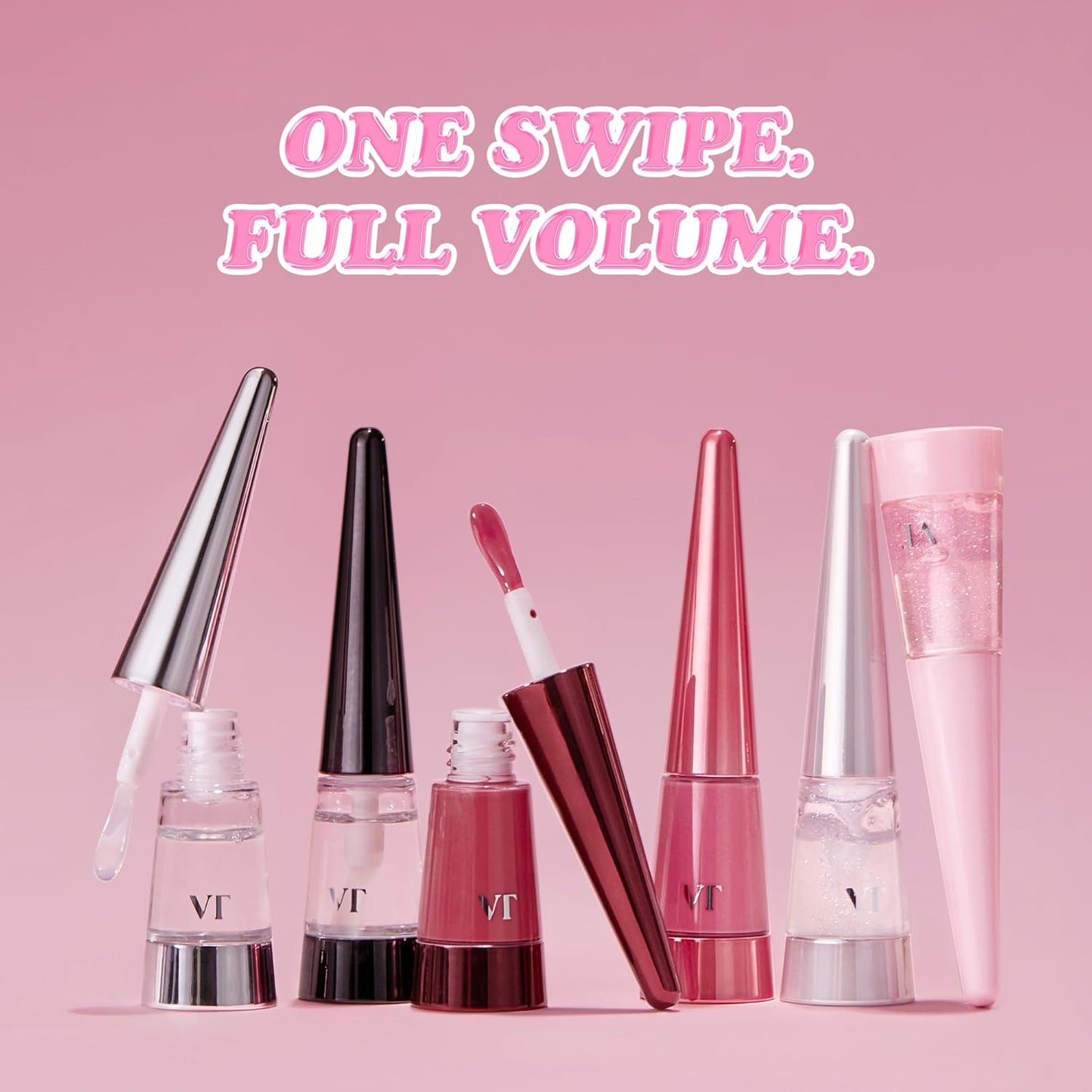 VTCOSMETICS Reedle Shot Lip Plumper, 0.15 oz (4.3 g), Moisturizing, Transparent, Lip Gloss, Fragrance-free, Korean Cosmetics (Beginner)