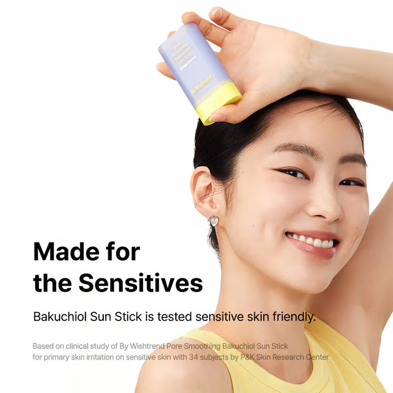 By Wishtrend Pore Smoothing Bakuchiol Sun Stick SPF 50+ PA++++ (18g)